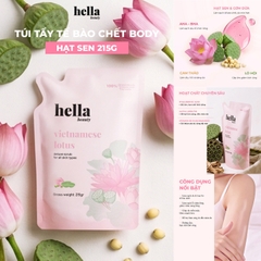 Tẩy tế bào chết hạt sen