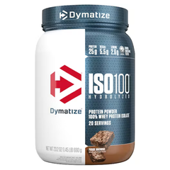 Dymatize ISO 100 Hydrolyzed 100% Whey Protein Isolate 20 servings