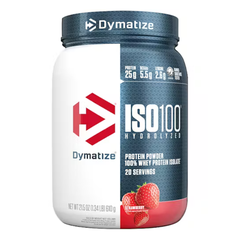 Dymatize ISO 100 Hydrolyzed 100% Whey Protein Isolate 20 servings