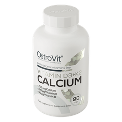 OstroVit Vitamin D3 + K2 Calcium 90 Tabs