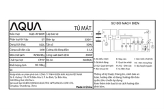 Tủ mát Aqua 500 Lít AQS-AF640H