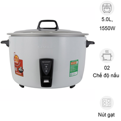 Nồi Cơm Điện Sharp KSH-D55V 5 Lít