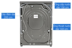 Máy giặt sấy Aqua Inverter giặt 10kg - sấy 6kg AQD-AH1000G.PS