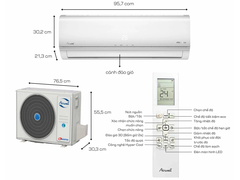 Máy lạnh Airwell Inverter 2HP AW-18ID-1/AW-18OD-1