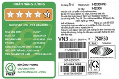 Google Tivi Mini LED Sony AI 4K 75 inch K-75XR50