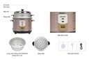 NỒI CƠM ĐIỆN 2.2L SUNHOUSE SHD8135