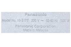 Bàn ủi khô Panasonic NI-317TVRA 1000W