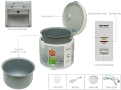 Nồi Cơm Điện Sharp KS-181TJV 1.8 Lít