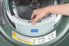 Tháp giặt sấy LG WashTower Inverter giặt 14 kg - sấy 10 kg WT1410NHEG