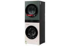 Tháp giặt sấy LG WashTower Inverter giặt 14 kg - sấy 10 kg WT1410NHEG