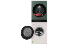 Tháp giặt sấy LG WashTower Inverter giặt 14 kg - sấy 10 kg WT1410NHEG