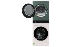 Tháp giặt sấy LG WashTower Inverter giặt 14 kg - sấy 10 kg WT1410NHEG