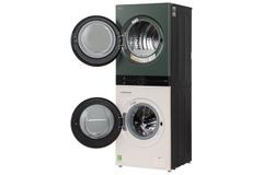 Tháp giặt sấy LG WashTower Inverter giặt 14 kg - sấy 10 kg WT1410NHEG