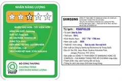 Tủ lạnh Samsung Inverter 634 lít Side By Side RS80F65J2BSV