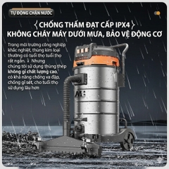 MÁY HÚT BỤI CÔNG NGHIỆP 40L 8000W
