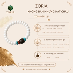 Vòng Tay Bạch Ngọc Bồ Đề Nam Hồng Mã Não 24 Hạt