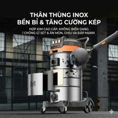 MÁY HÚT BỤI CÔNG NGHIỆP 40L 8000W