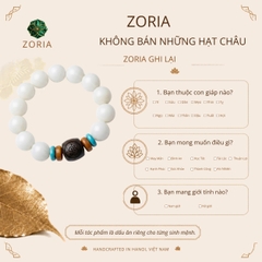 Vòng tay bạch ngọc bồ đề 12 hạt