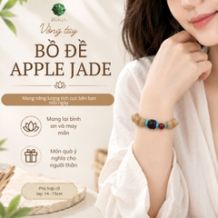 Vòng Tay Bồ Đề Apple Jade