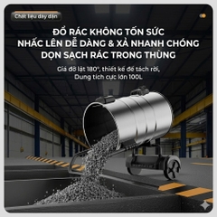 MÁY HÚT BỤI CÔNG NGHIỆP 40L 8000W