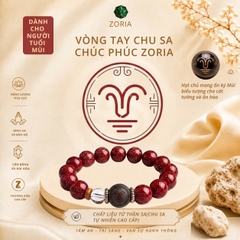 Vòng tay chu sa chúc phúc ZORIA