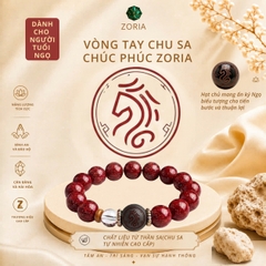 Vòng tay chu sa chúc phúc ZORIA