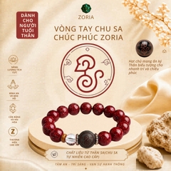 Vòng tay chu sa chúc phúc ZORIA