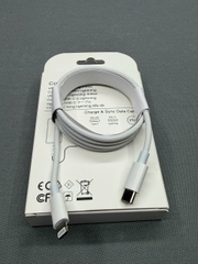 COM 1 BỘ SẠC 6 CỔNG + 2 DÂY SẠC DÙ USB-C , LIGHTNING CAO CẤP