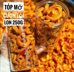 G4 011 óp mỡ cuộn mắm tỏi ăn vặt truyền thống 250gr