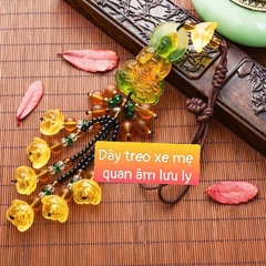 B4-004 Dây treo xe đá lưu ly Mẹ Quan Âm