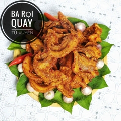 G2-004 Ba rọi cháy tỏi 250gr ăn vặt