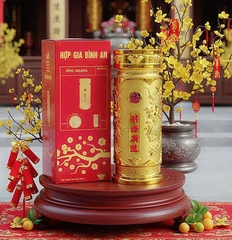 B7-012 Ống cắm nhang VÀNG lớn mới