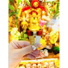 B4-001 Cặp lá vàng, lá bạc phong thủy