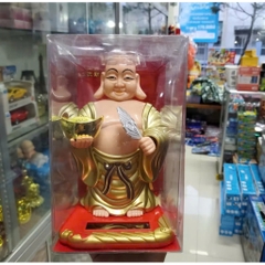 B7-003 Ông phật di lạc LỚN năng lượng mặt trời - trang trí phong thuỷ