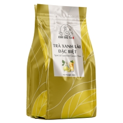 Trà Xanh Lài Đặc Biệt Kinh Bắc 500g (Mùi Thơm Hương Lài - Màu Nước Vàng Trong)