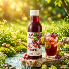 Syrup Nho Đỏ Pháp – French Red Grape Syrup Taria (650 ml)