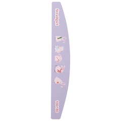 Dũa Móng Tay Bán Nguyệt Độ Nhám 100/180, Họa Tiết Thỏ Dễ Thương, Phụ Kiện Làm Nail Chuyên Nghiệp