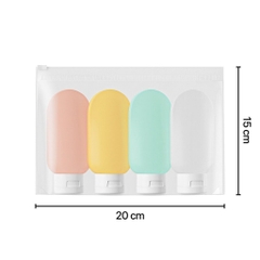 Bộ Chiết Mỹ Phẩm Du Lịch, Chai Đựng Dầu Gội, Sữa Tắm, Kem Dưỡng Mini Tiện Lợi