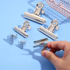 Kẹp Giấy Kim Loại Inox, Kẹp Hồ Sơ, Kẹp Tài Liệu, Kẹp Ảnh Trang Trí BEYOU