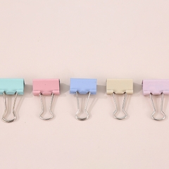 Kẹp Bướm Màu Pastel, Kẹp Giấy Văn Phòng Màu Macaron Dễ Thương, Decor Bàn Học Bàn Làm Việc