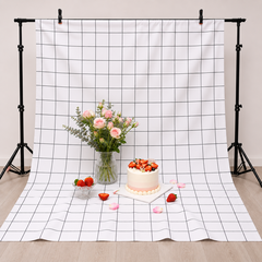 Khăn Trải Bàn Caro, Thảm Picnic Nhựa PVC Chống Thấm Mỏng Nhẹ, Khăn Trải Dã Ngoại, Phông Nền Chụp Ảnh