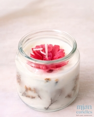 MIAN CANDLES – Nến Thơm Hoa Khô Cốc Thủy Tinh