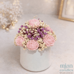 BLOOM COLLECTION – Bình Hoa Sáp Thơm Mini