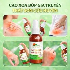 Cao xoa bóp Gia Truyền Thất Sơn Cửu Huyền, hỗ trợ đau lưng xương khớp, tê bì tay chân 100ml