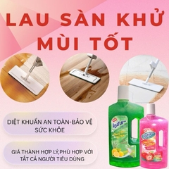 (1 Lít) Nước Lau Sàn Công Thức Mới Hương Tự Chọn Lau Sàn Sạch,Diệt Khuẩn-Khử Mùi Hiệu Quả,Lau Sàn Bóng Láng Hương Thơm Tự Nhiên Gần Gũi