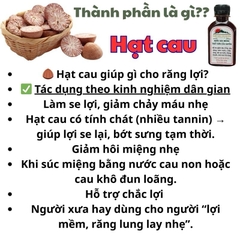 Thất Sơn Cửu Huyền Nước Súc Miệng 100ml Hỗ Trợ Đau Răng Viêm Nướu Sâu Răng An Toàn Từ Tự Nhiên Phòng Ngừa Trị Đau Răng Viêm Nướu
