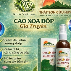Cao xoa bóp Gia Truyền Thất Sơn Cửu Huyền, hỗ trợ đau lưng xương khớp, tê bì tay chân 100ml