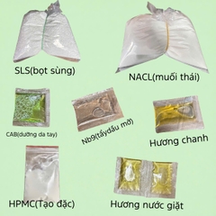 NGUYÊN LIỆU PHA NƯỚC RƯẢ CHÉN & GIẶT & LAU SÀN TỰ PHA TIỆN LỢI TUỲ Ý LỰA CHỌN