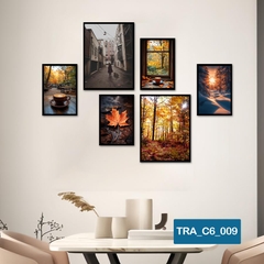 (50 mẫu) Combo 6 tranh dán tường  50 mẫu sang trọng nàng thơ rõ nét nhiều kích thước trang trí phòng khách phòng ngủ quán ăn cà phê decor giá rẻ 2D 3D