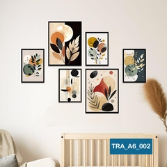 (50 mẫu) Combo 6 tranh dán tường  50 mẫu sang trọng nàng thơ rõ nét nhiều kích thước trang trí phòng khách phòng ngủ quán ăn cà phê decor giá rẻ 2D 3D